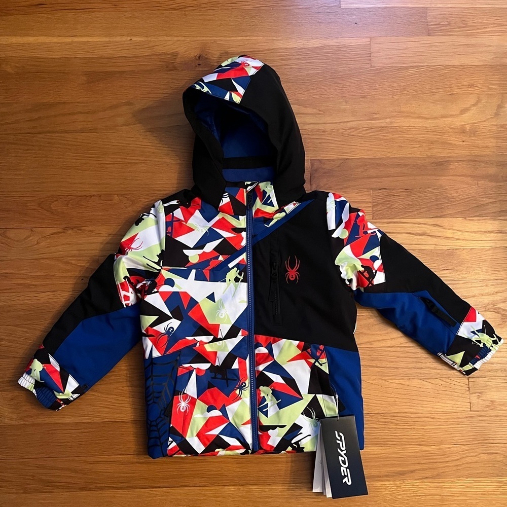 NWT Kids 4 Spyder winter ski Challenger Jacket snow jacket